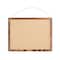 Flash Furniture Juno Rustic Wall Mount Linen Board w/Wood Push Pins, 18x24, Torched Brown HGWA-LINEN-18X24-BRN-GG - alternate 4